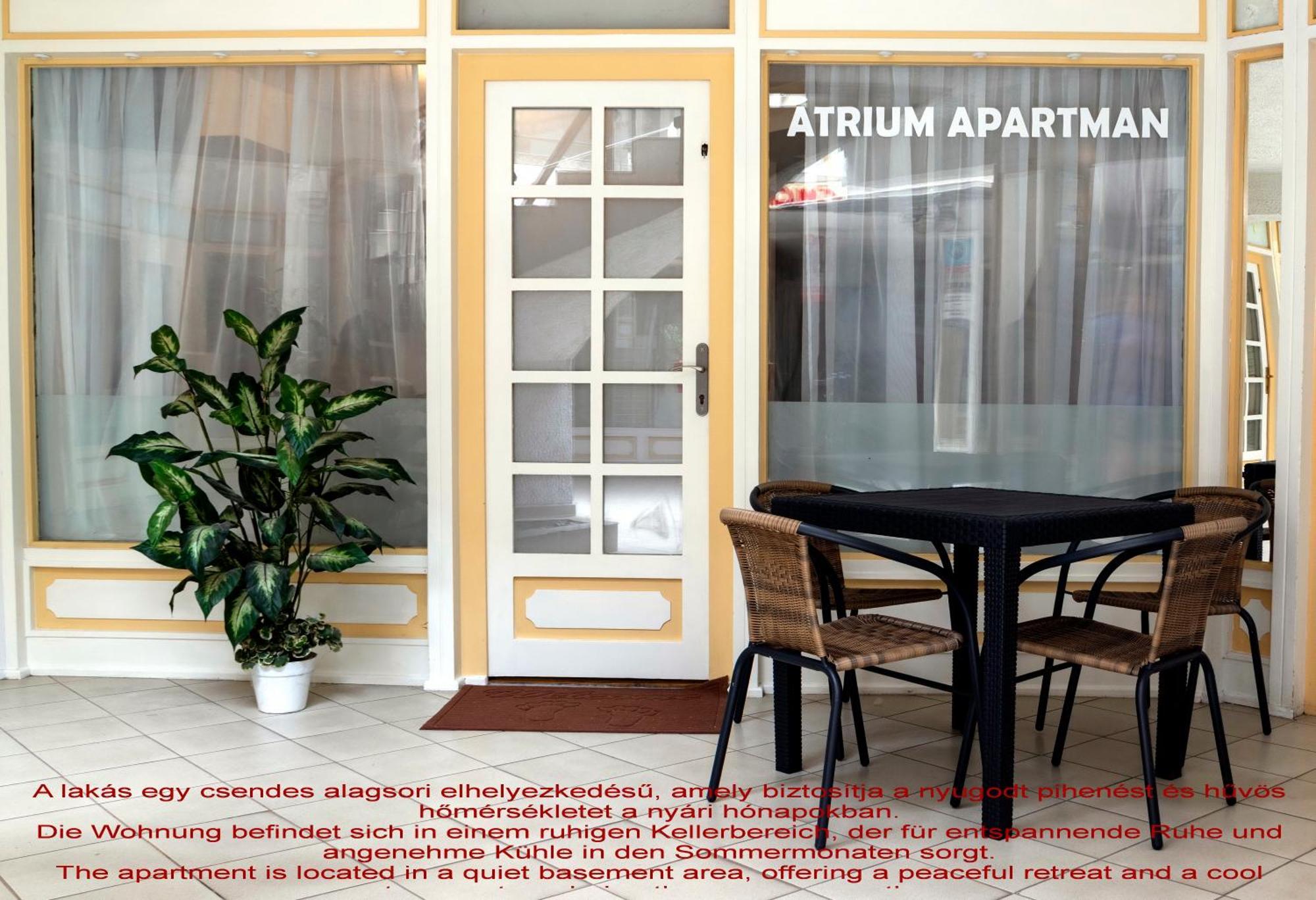 Basement Atrium Apartman Appartement Keszthely Buitenkant foto